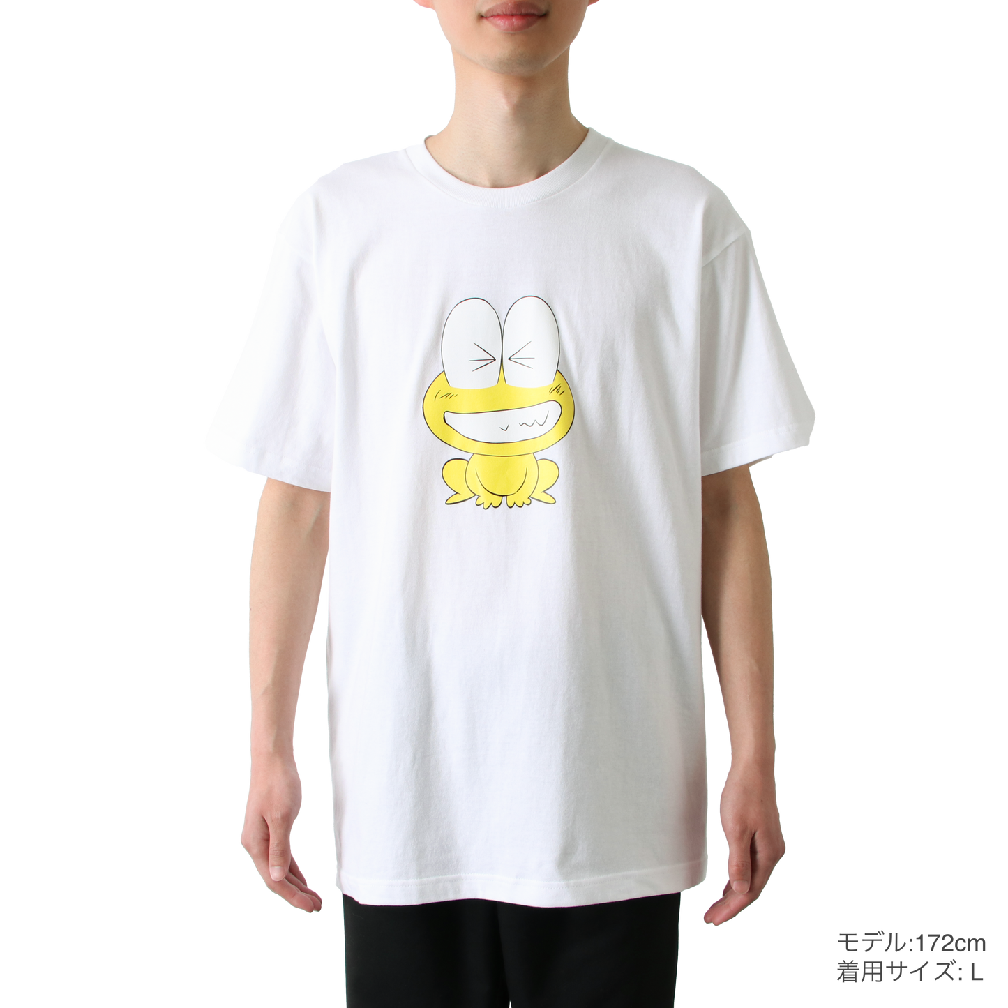 Tシャツ|ピョン吉ハッピー(白)
