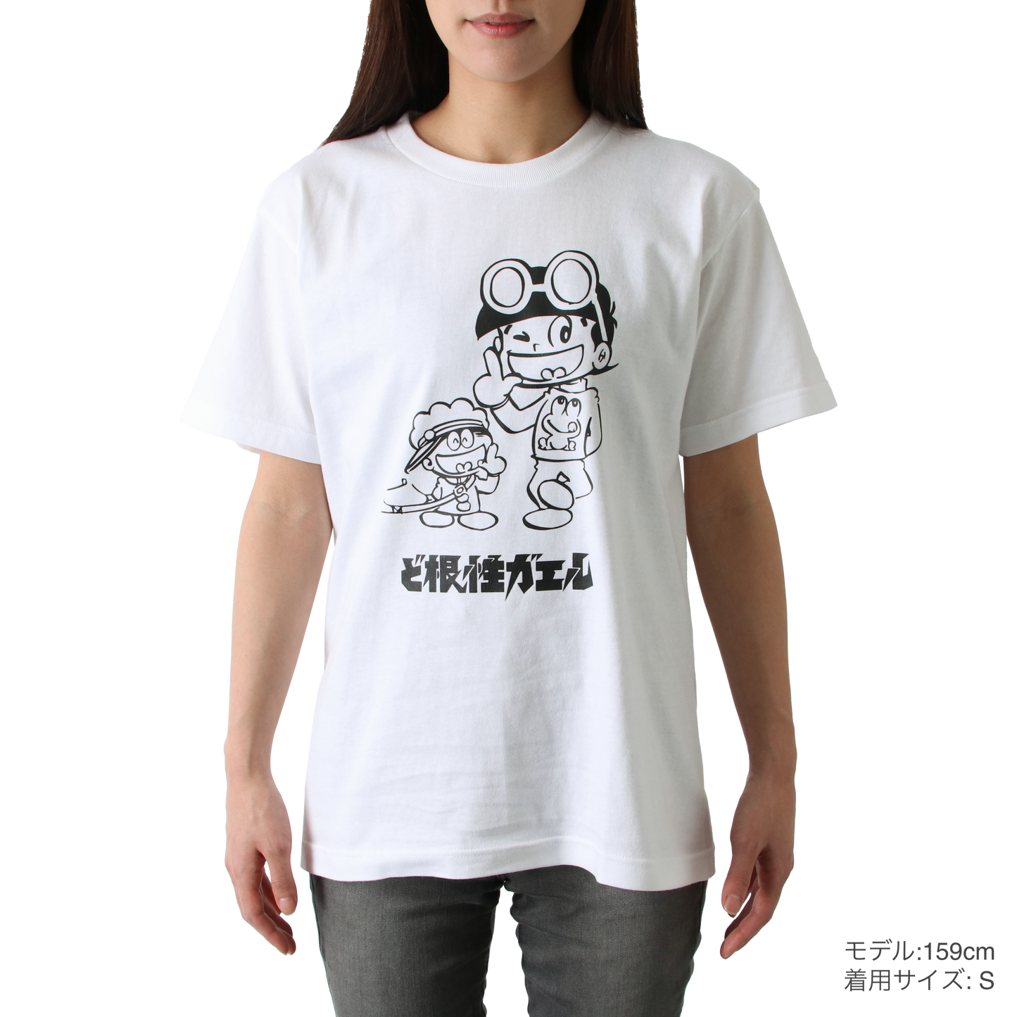 Tシャツ|ひろし×ピョン吉×五郎(白)