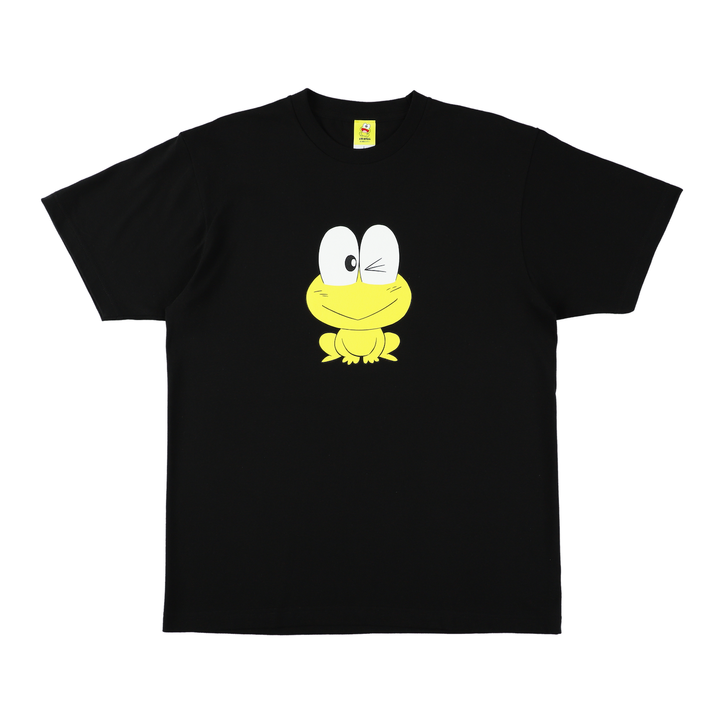 Tシャツ|ピョン吉ウインク(黒)
