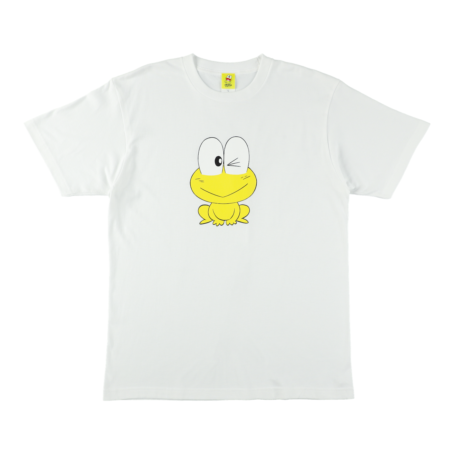 Tシャツ｜ピョン吉ウインク（白）